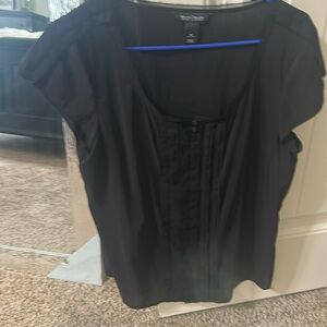 Lightweight black blouse